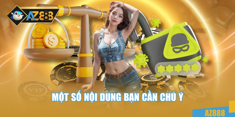 Miễn trừ trách nhiệm 2 Một số nội dung bạn cần chú ý